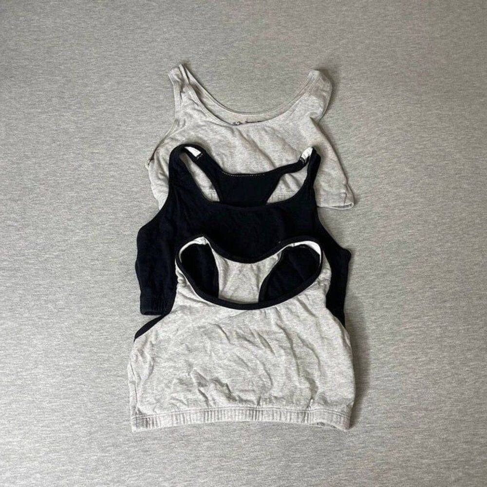 Fruit of The Loom Sports Bra 3 PCS. Set - Size 36